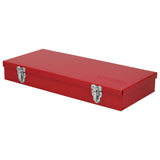 Caja metálica usos múltiples color rojo 14" x 6" x 2" Urrea 5396 - imagen 3