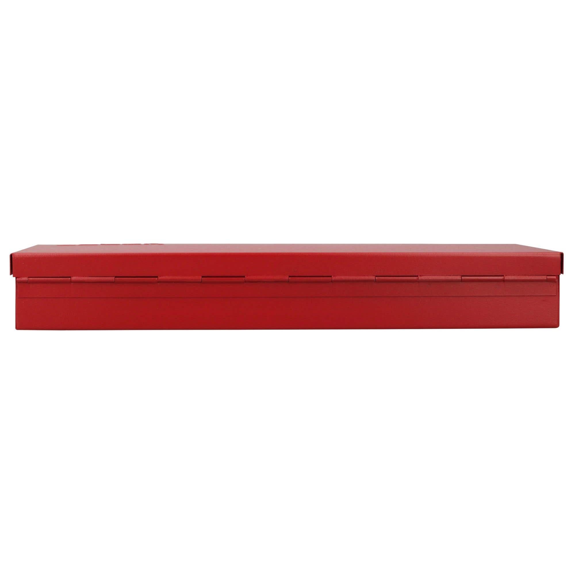 Caja metálica usos múltiples color rojo 14" x 6" x 2" Urrea 5396 - imagen 6