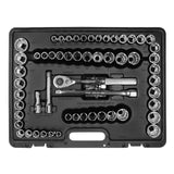 Juego de dados y accesorios cuadro de 1/2" combinado, 60 piezas Urrea 5400PD - imagen 7