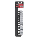 Juego de dados cuadro de 1/2", 12 puntas, en pulgadas,11 piezas Urrea 54111 - imagen 3