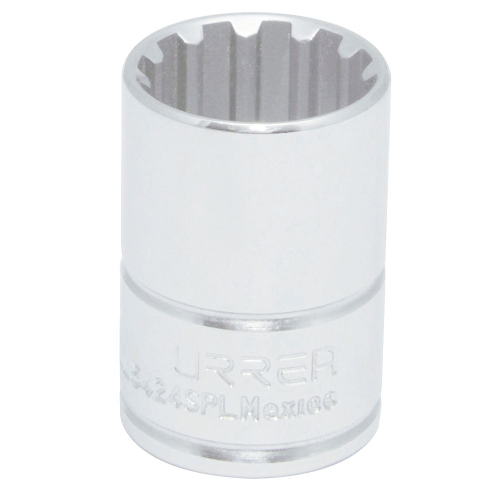 Dado spline cuadro de 1/2", # 18 Urrea 5418SPL