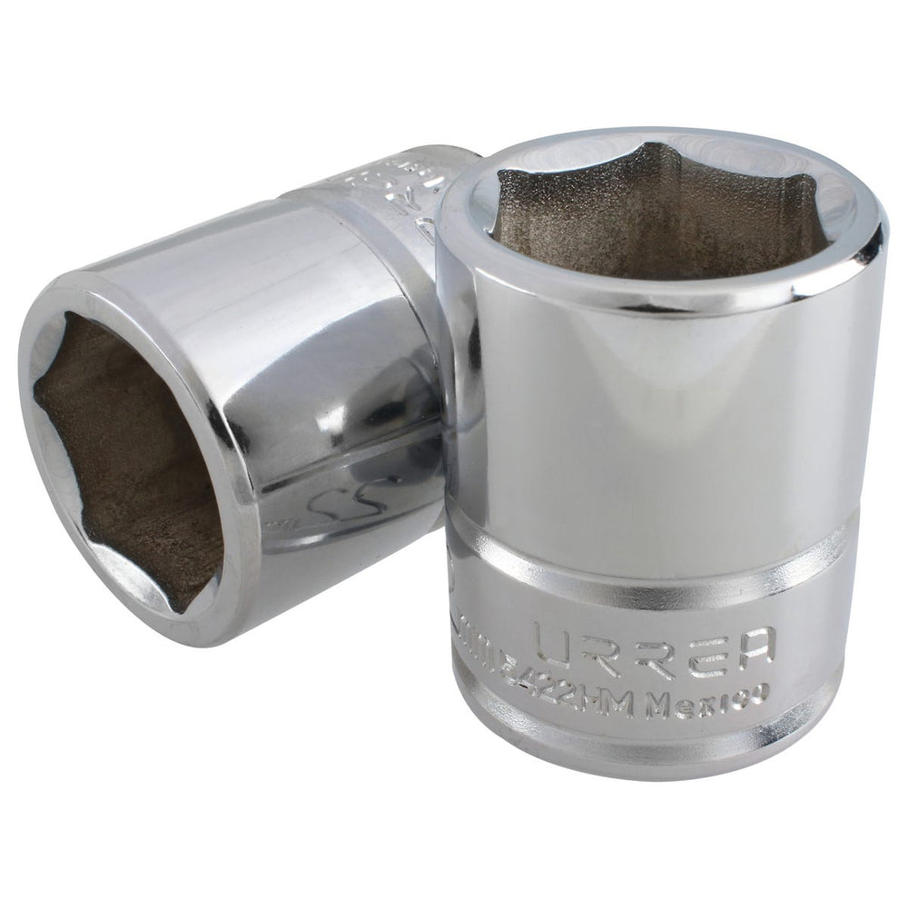Dado cuadro de 1/2", 6 puntas, métrico, 22 mm Urrea 5422HM - imagen 2