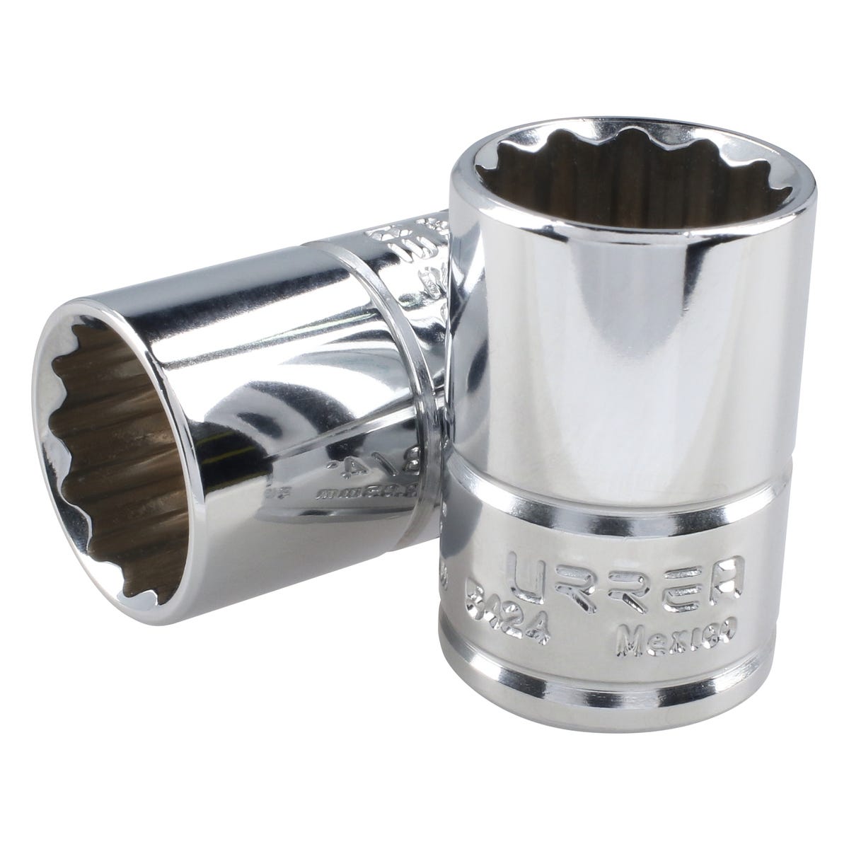 Dado cuadro de 1/2", 12 puntas, en pulgadas, 3/4" Urrea 5424 - imagen 2