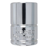 Dado cuadro de 1/2", 12 puntas, en pulgadas, 3/4" Urrea 5424 - imagen 7