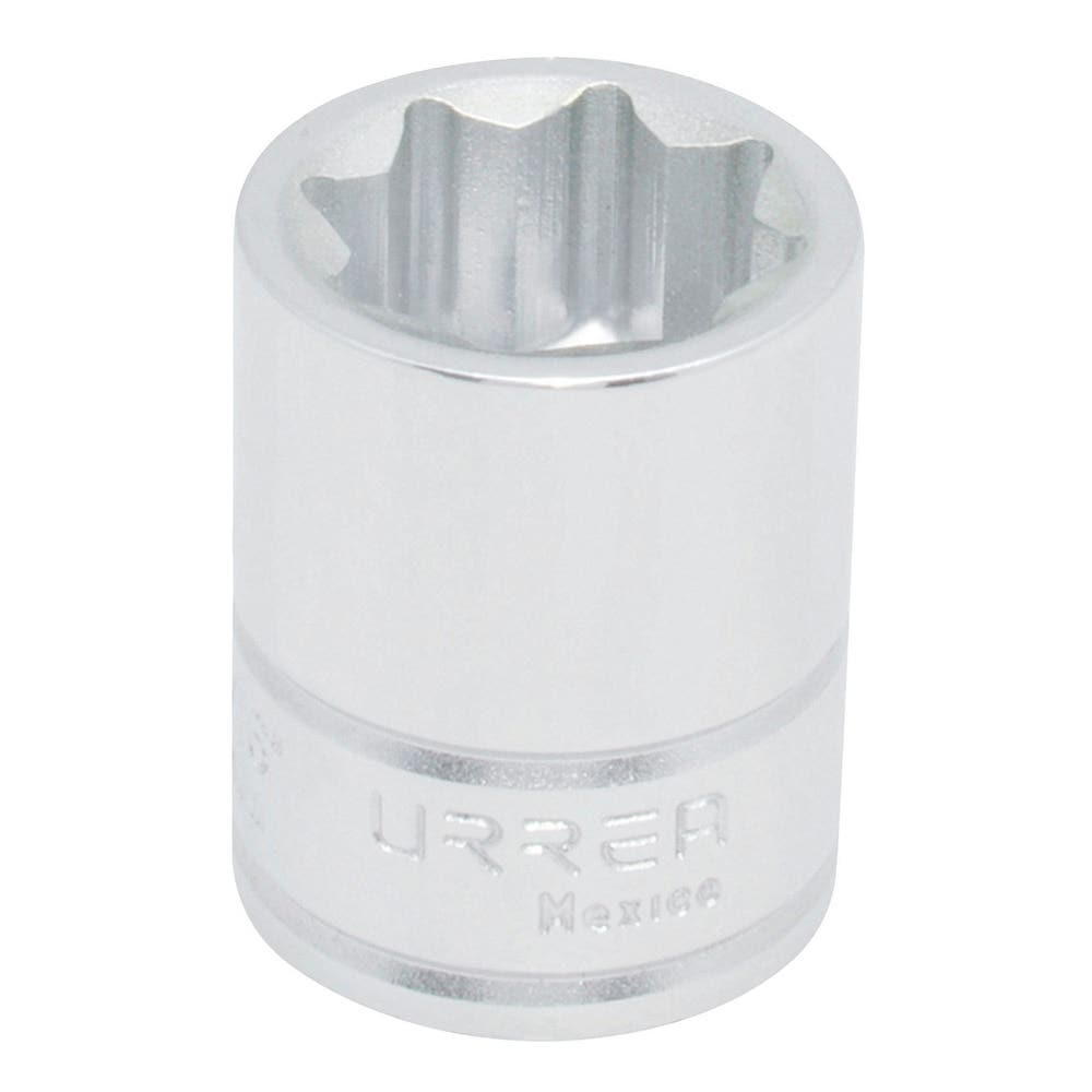 Dado cuadro de 1/2", 8 puntas, en pulgadas, 1" Urrea 5432S
