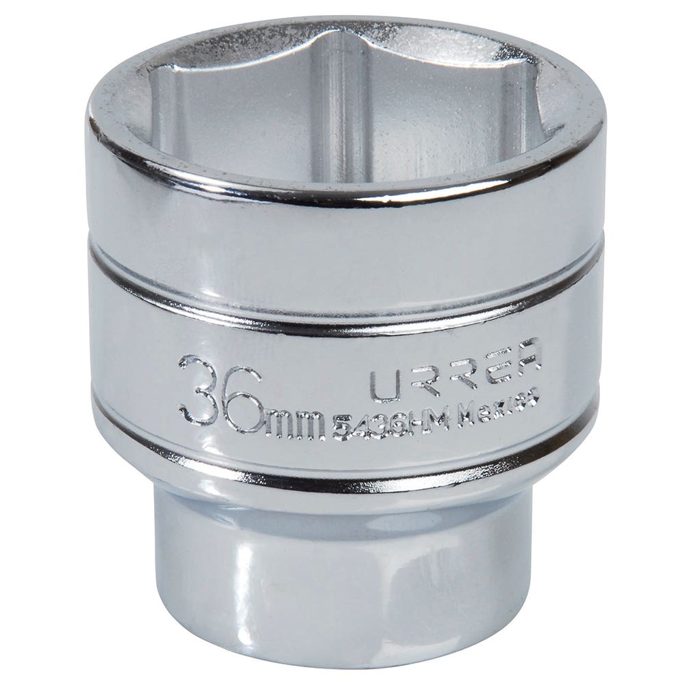 Dado cuadro de 1/2", 6 puntas, métrico, 36 mm Urrea 5436HM - imagen 2