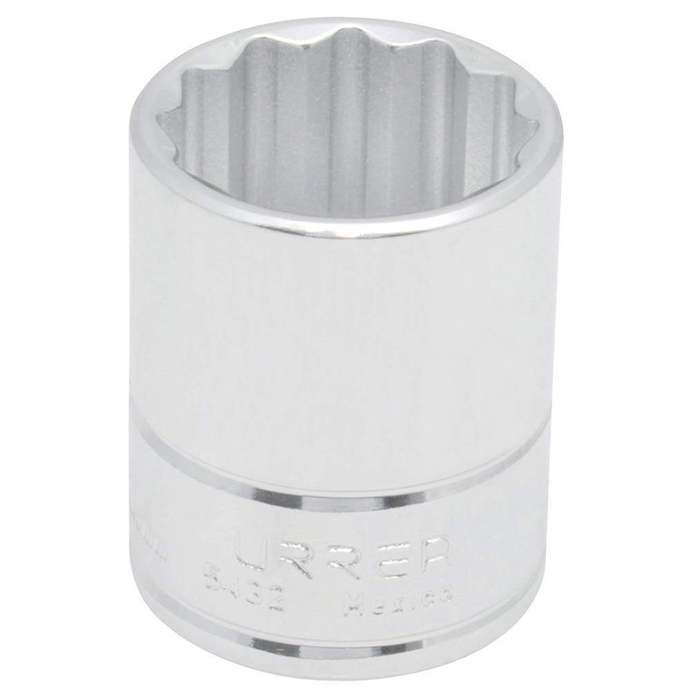 Dado cuadro de 1/2", 12 puntas, en pulgadas, 1-3/16" Urrea 5438 - imagen 2