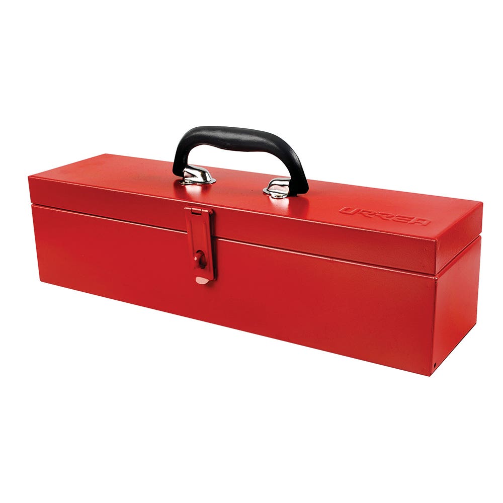 Caja metálica usos múltiples color rojo 17" x 4" x 4" Urrea 5493 - imagen 2