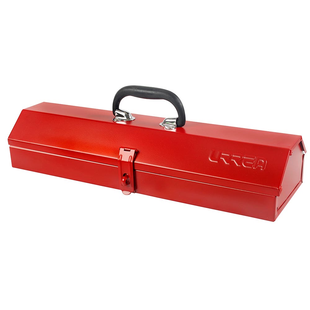 Caja metálica usos múltiples color rojo 18" x 5" x 3" Urrea 5496