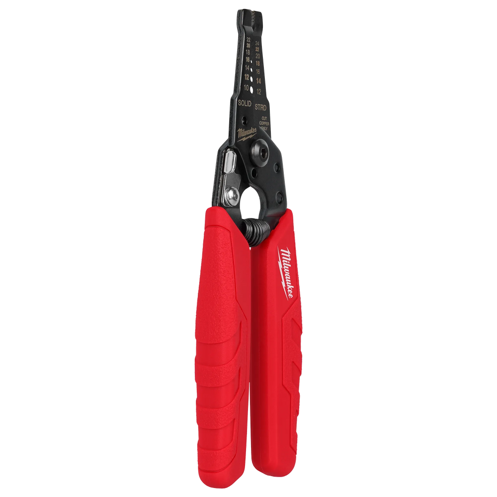 Pelacables y cortador compacto con empuñadura cómoda para cables de 10-24 AWG Milwaukee 48-22-3044 - imagen 4
