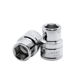 Dado cuadro de 3/4", 6 puntas, métrico, 25 mm Urrea 5525HM