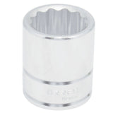 Dado cuadro de 3/4", 12 puntas, métrico, 30 mm Urrea 5530M