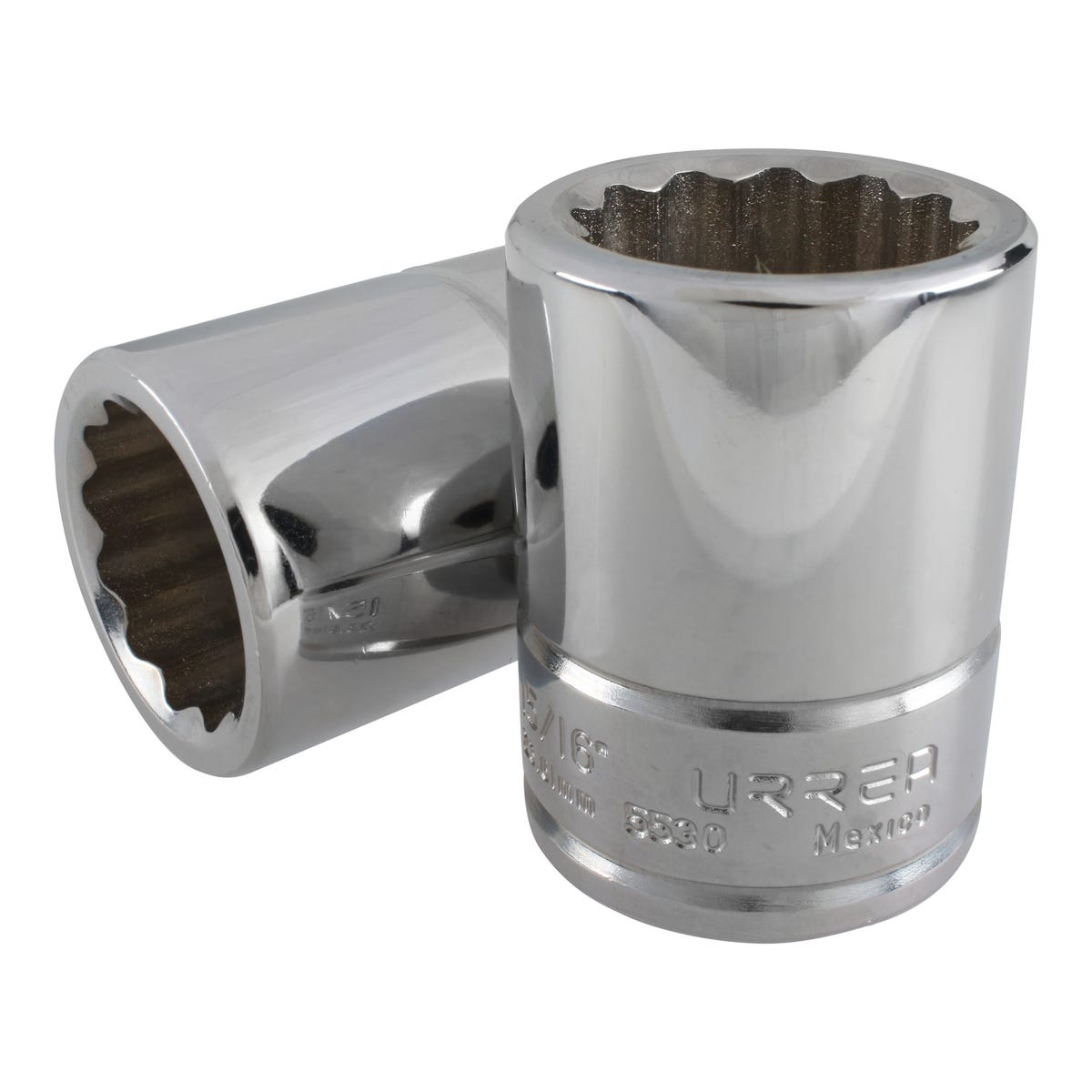 Dado cuadro de 3/4", 12 puntas, en pulgadas, 15/16" Urrea 5530