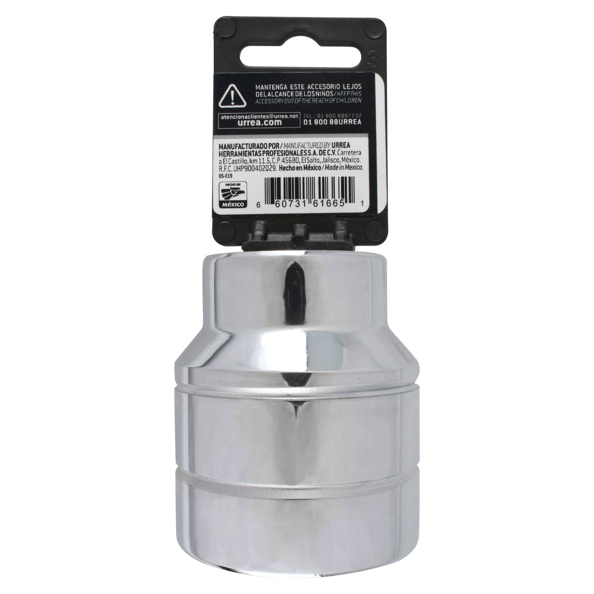 Dado cuadro de 3/4", 12 puntas, en pulgadas, 1-9/16" Urrea 5550 - imagen 6
