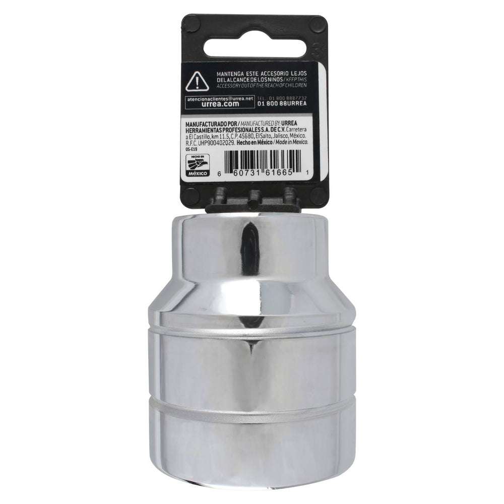 Dado cuadro de 3/4", 12 puntas, en pulgadas, 1-9/16" Urrea 5550 - imagen 6