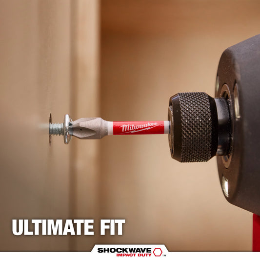 Juego de 10 puntas SHOCKWAVE™ con organizador Milwaukee 48-32-4082 – imagen 2