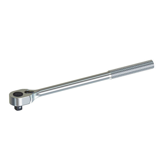 Matraca reversible cromada, quick release, para dado cuadro de 3/4" Urrea 5649 – imagen 2