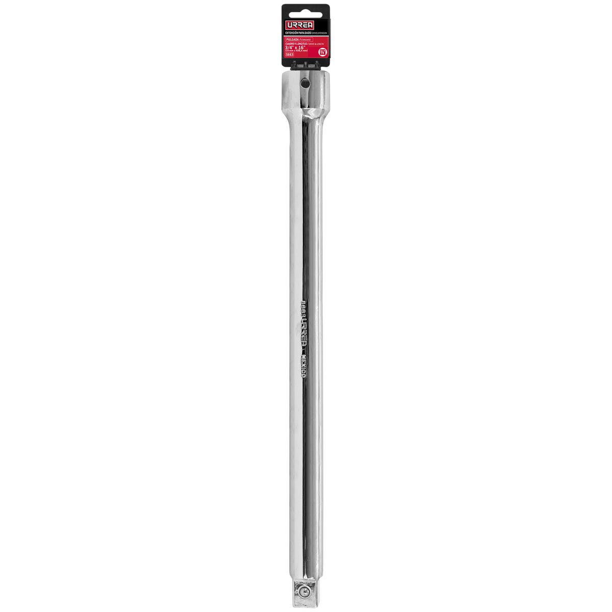 Extensión para dado cuadro de 3/4", 16" Urrea 5663 - imagen 3