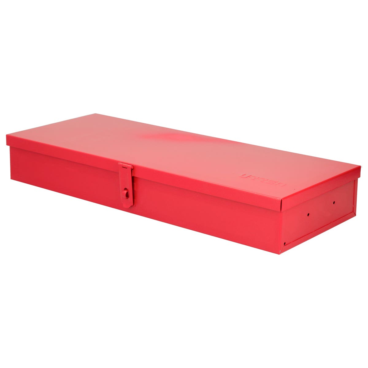 Caja metálica usos múltiples color rojo 23" x 9" x 3" Urrea 5696 - imagen 3