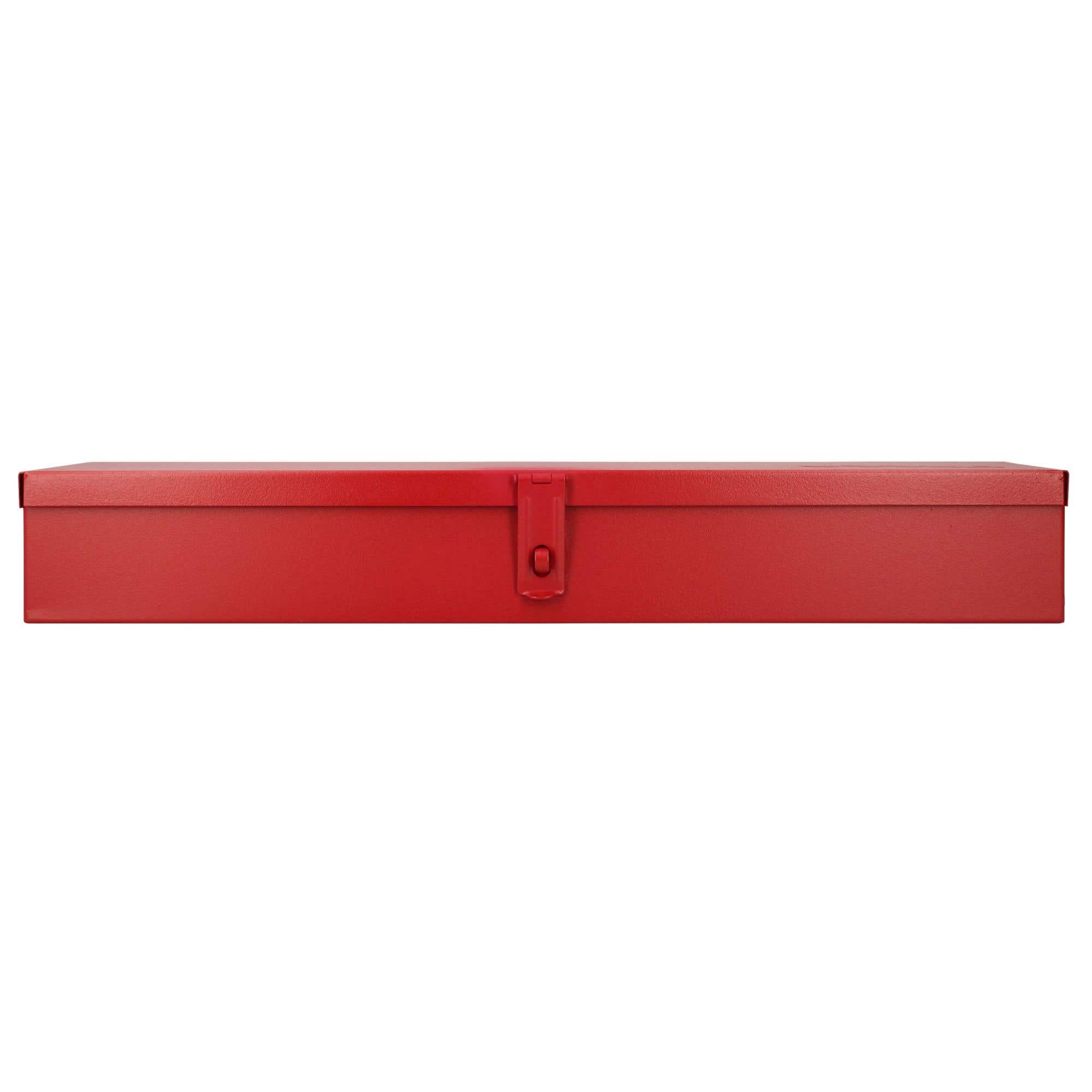 Caja metálica usos múltiples color rojo 23" x 9" x 3" Urrea 5696 - imagen 5