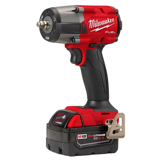 Kit de llave de impacto de torque medio M18 FUEL™ de 3/8" con anillo de fricción Milwaukee 2960-22R - imagen 2