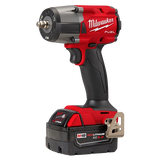 Kit de llave de impacto de torque medio M18 FUEL™ de 3/8" con anillo de fricción Milwaukee 2960-22R - imagen 2