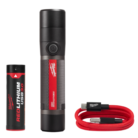 Linterna recargable por USB de 800 lúmenes Milwaukee 2160-21 – imagen 2