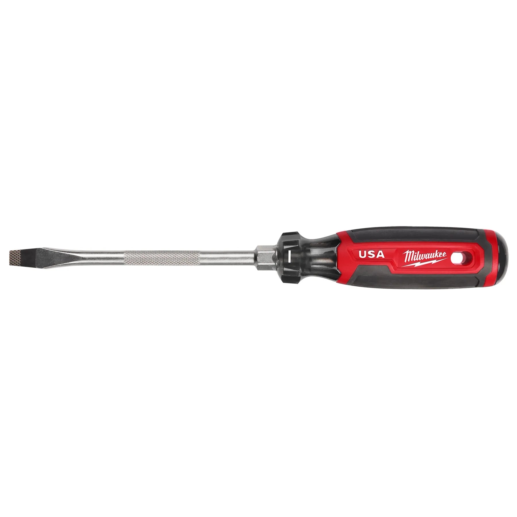 Destornillador de punta plana de 5/16" de 6" con empuñadura acolchonada (EE. UU.) Milwaukee MT207
