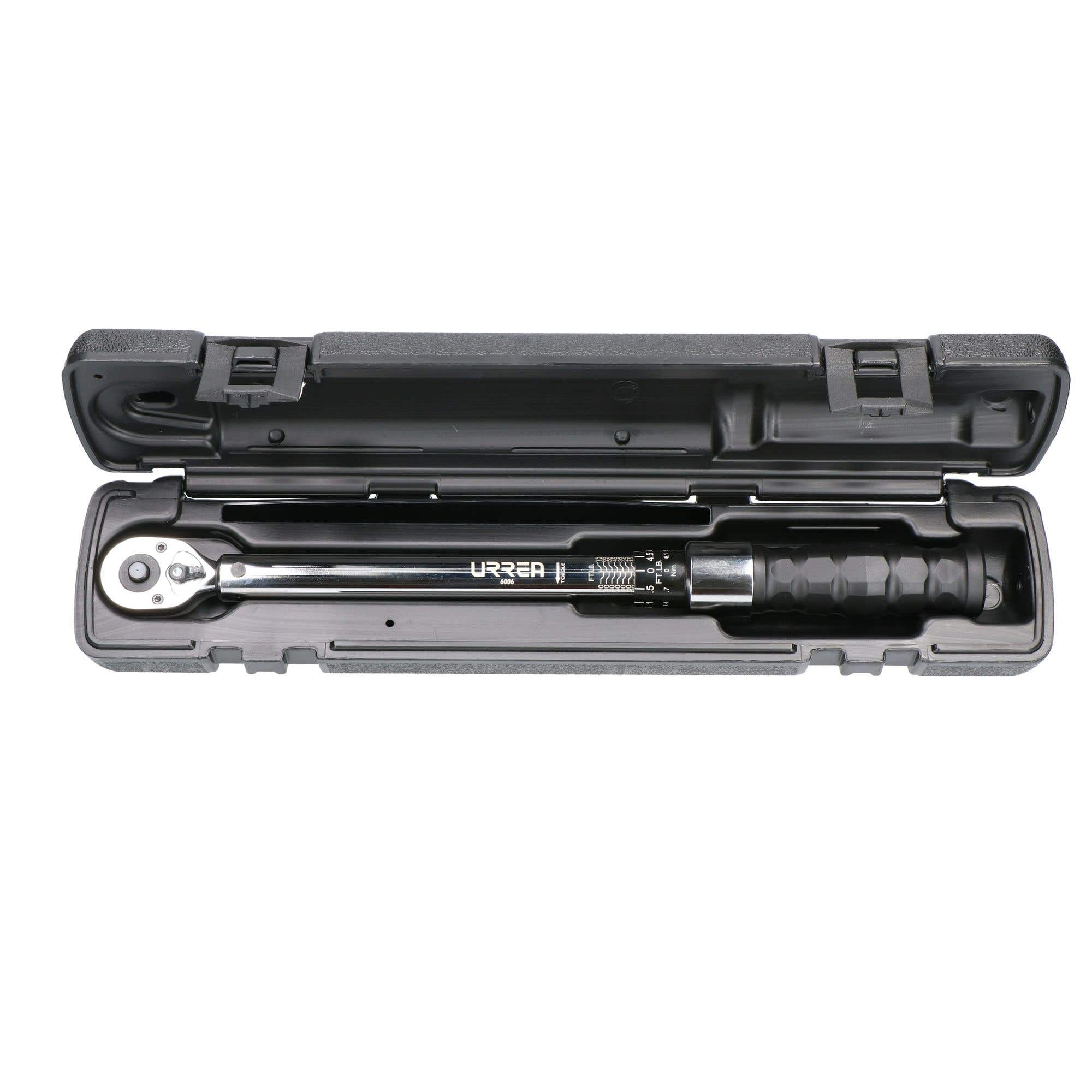 Torquímetro de trueno escala dual cuadro de 3/8", 5-75 ft-lb (10.2-98.3 Nm) Urrea 6006 - imagen 5