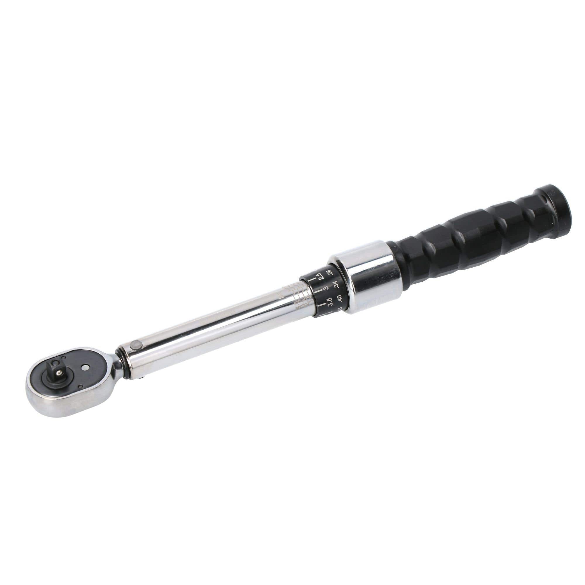 Torquímetro de trueno escala dual cuadro de 1/4", 10-50 in-lb (1.1-5.6 Nm) Urrea 6061A - imagen 3