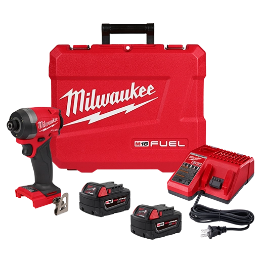 Kit de destornillador de impacto hexagonal M18 FUEL™ de 1/4" Milwaukee 2953-22