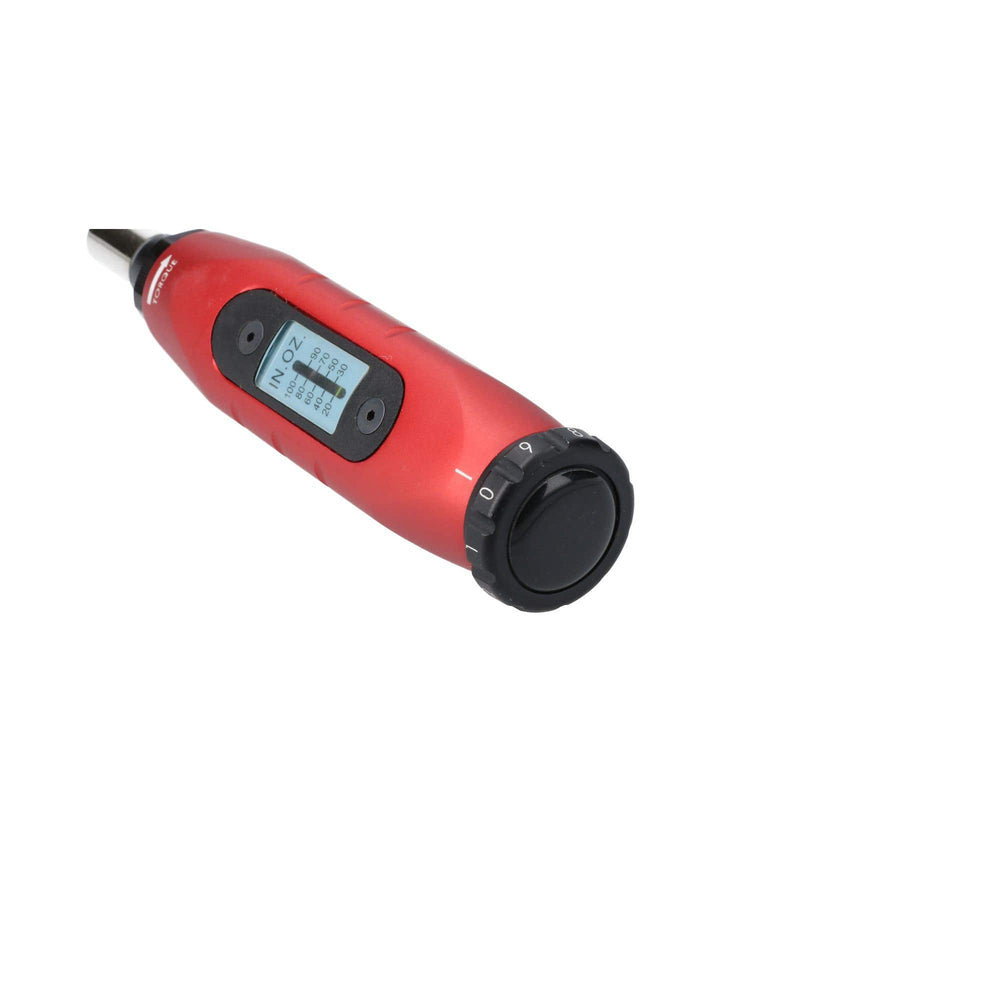 Destornillador de torque microajustable con mango plástico cuadro de 1/4", 20-100 in-oz Urrea 6105A - imagen 5
