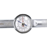 Torquímetro de carátula con cuerpo de aluminio cuadro de 3/8", 30-150 in-lb Urrea 6119 - imagen 7