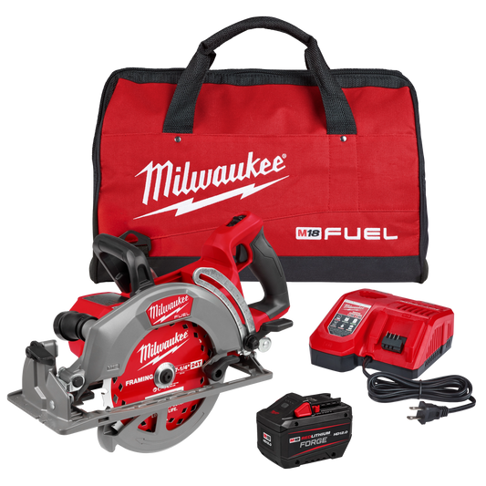Kit de sierra circular M18 FUEL™ de 7-1/4" con empuñadura trasera Milwaukee 2930-21HD