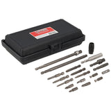 Juego de puntas y accesorios cuadro de 1/4", 19 piezas en caja plástica Urrea 61919 - imagen 3