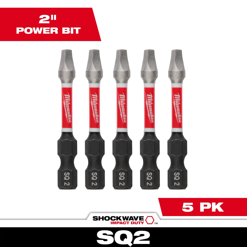 Punta cuadrada # 2 x 2" Milwaukee 48-32-4606 - imagen 2