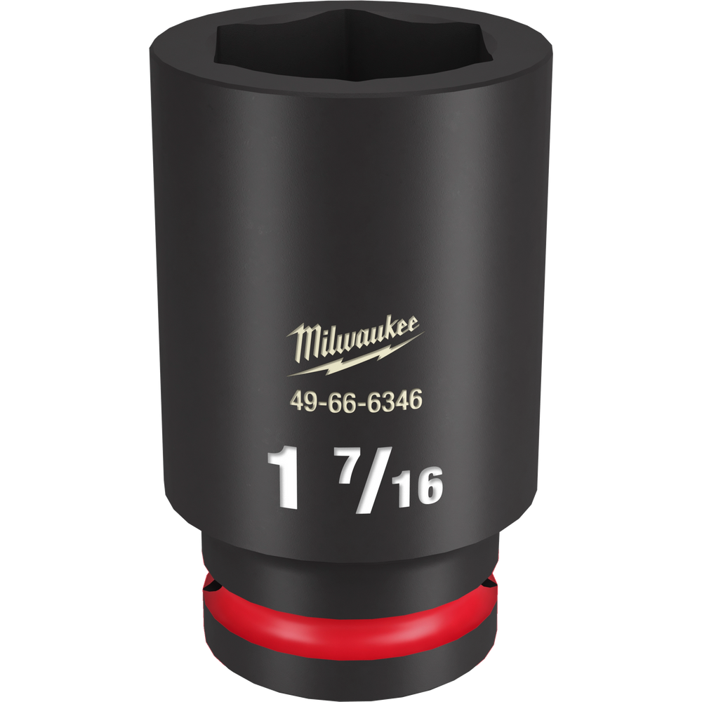 Cubo profundo de 6 puntas de 1-7/16" con boca de 3/4" SHOCKWAVE Impact Duty™ Milwaukee 49-66-6346 - imagen 2