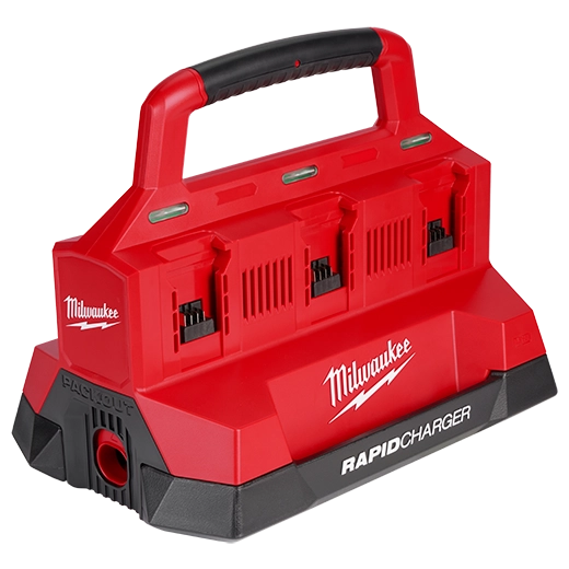 Cargador rápido de 6 compartimentos M18™ PACKOUT™ Milwaukee 48-59-1809 – imagen 2