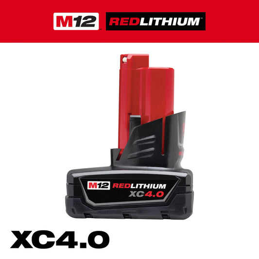 Juego de batería M12™ REDLITHIUM™ XC 4.0 con capacidad extendida Milwaukee 48-11-2440 - imagen 2