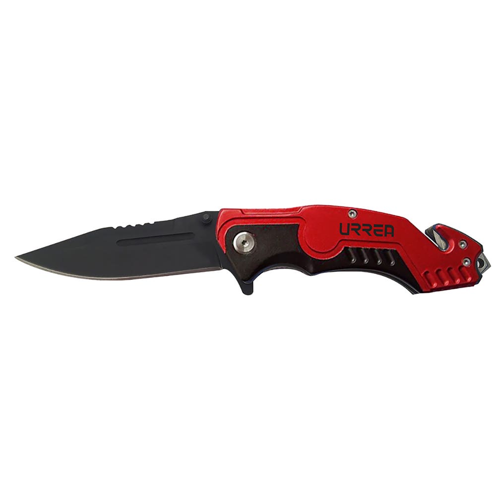Navaja abatible de acero inoxidable para emergencias, 8-1/4" Urrea 686C