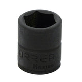 Dado de impacto cuadro de 1/4", 6 puntas, en pulgadas, 11/32" Urrea 6911H - imagen 2