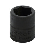 Dado de impacto cuadro de 1/4", 6 puntas, en pulgadas, 1/2" Urrea 6916H