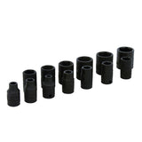 Juego de dados de impacto cuadro de 1/4", 6 puntas, métricos, 13 piezas Urrea 69206