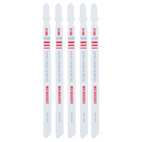 Hoja bimetálica para sierra caladora de 5-1/4" 24 TPI (paquete por 5) Milwaukee 48-42-5166