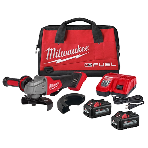 Kit de rectificadora con freno M18 FUEL™ de 4-1/2" / 5" con interruptor de paleta sin bloqueo Milwaukee 2880-22 - imagen 2