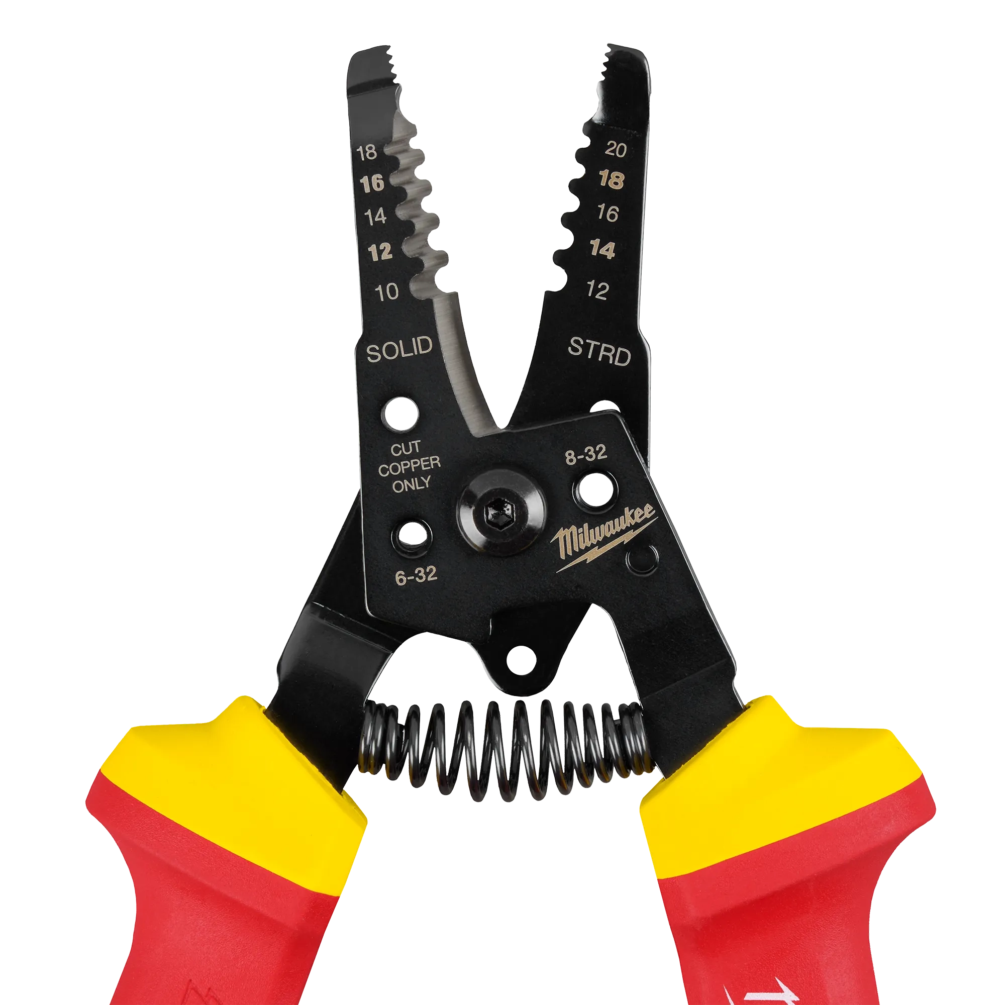Pelacables y cortador con aislamiento para 1000 V para cables de 10-20 AWG Milwaukee 48-22-2214 - imagen 5