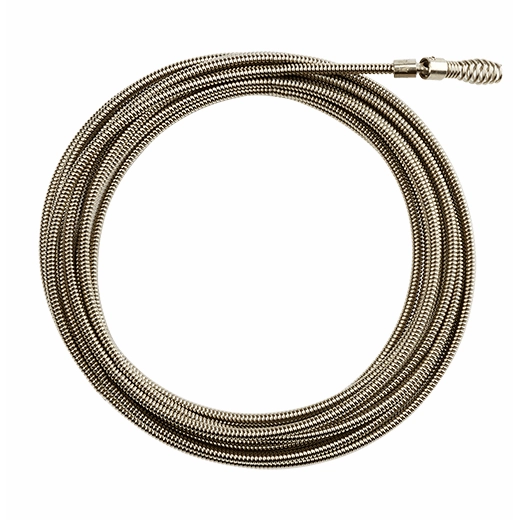 Sonda destapacaños con cabeza basculante de 5/16" x 25' con revestimiento RUST GUARD™ para protección del núcleo Milwaukee 48-53-2562
