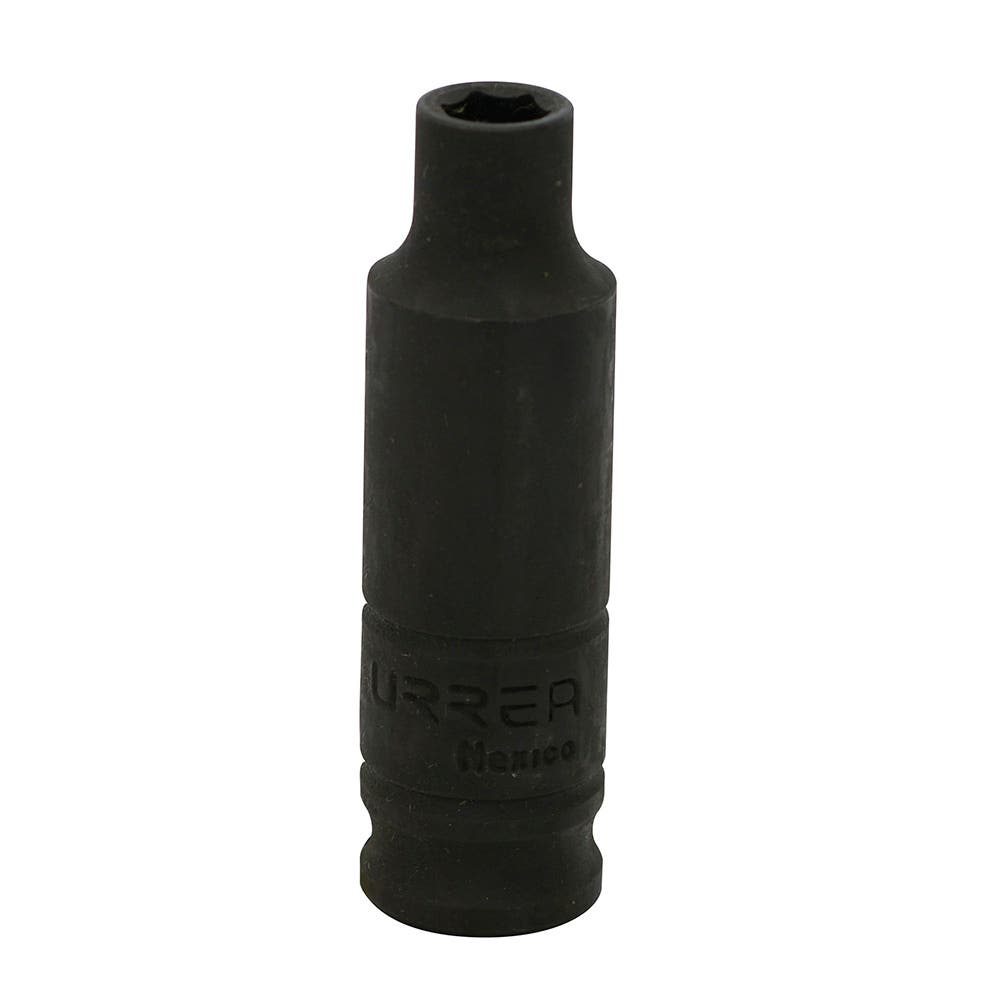 Dado de impacto largo cuadro de 3/8", 6 puntas, métrico, 8 mm Urrea 7008M