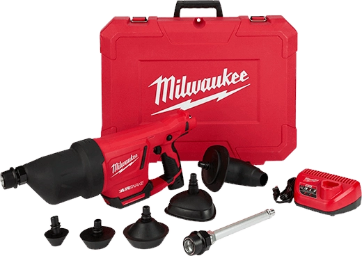Kit de pistola de aire para limpiar drenajes M12™ AIRSNAKE™ Milwaukee 2572B-21