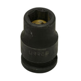 Dado de impacto con imán cuadro de 3/8", 6 puntas, métrico, 10 mm Urrea 7210MHM - imagen 2